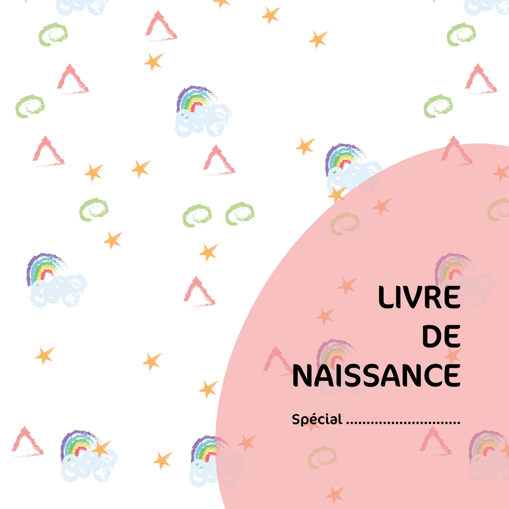 Livre de naissance personnalisable