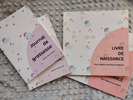 EMOTIONS Livre de grossesse + Livre de naissance
